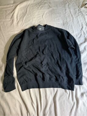 Athletic Works Black Men's Crewneck Pullover Sweater